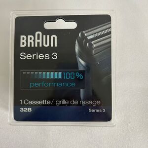 Braun Series 3 32B Replacement Shaver Foil Cutter Cassette Germany New Size NA